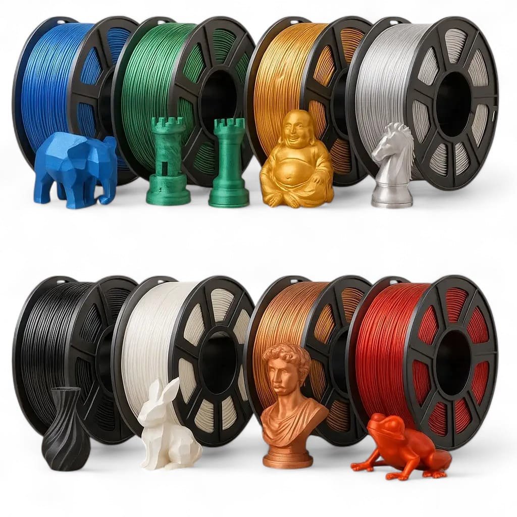 Filamento PLA+ Silk 1.75mm · 1 kg